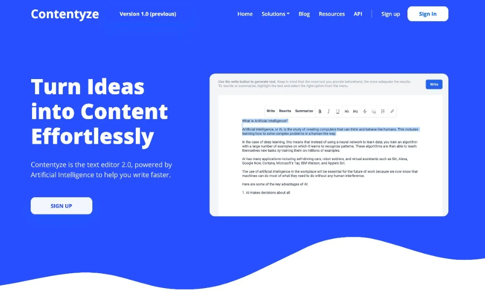 Contentyze AI guide, How to use Contentyze AI. AI content generator 2025, Best AI writing tool, Content creation with AI